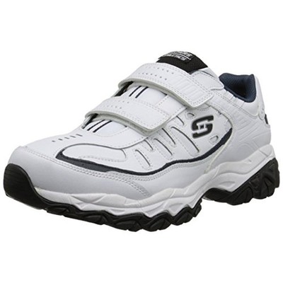 

Мужские повседневные кроссовки Skechers After Burn White 9.5 Extra Wide (4E) BHFO 7848, White/navy