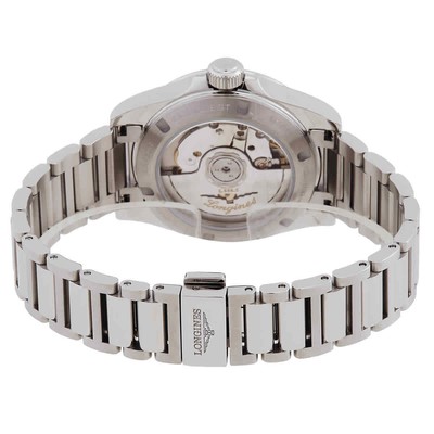 Pre-owned Longines Conquest Automatic Silver Dial Ladies Watch L3.430.4.92.6