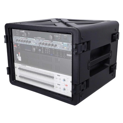ProX XM-8U UltronX Watertight 8U Rack Space Molded Plastic Case idjnow