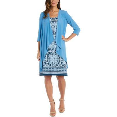 R&M Richards Womens 2PC Jacket Outfit Two Piece Dress BHFO 9520