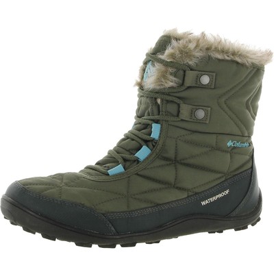 

Женские зеленые зимние и зимние ботинки Columbia Minx Shorty III, ширина 10 (C, D, W) 9851, Nori/pacific rim