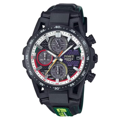 Pre-owned Casio Edifice X Tom's Toyota Efs-s641tms-1a Motorsports Limited Edition Watch