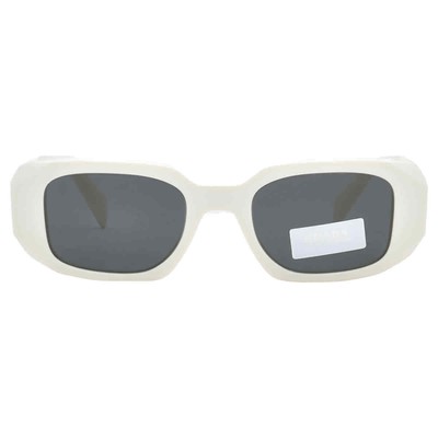 Pre-owned Prada Pr17ws1425s0 Women's Sunglasses In Gray