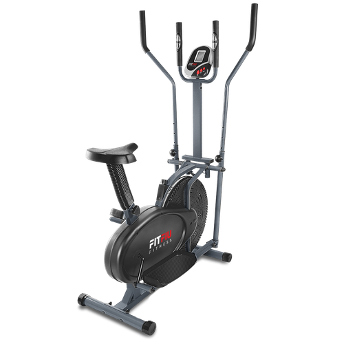 Bicicleta eliptica FITFIU multifuncion magnetica pantalla LCD y pulsometro