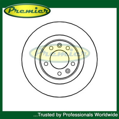 Fits Expert Dispatch Scudo 1.6 D HDi 2.0 1x Brake Disc Rear Premier 9467548487