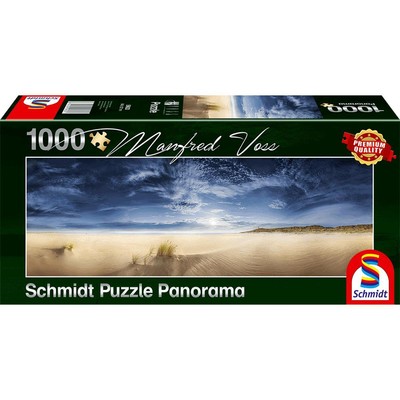 Schmidt Spiele Panorama Puzzle 1000 Pieces Manfred Voss Infinite Welt, Sylt