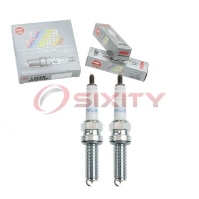 2 pc NGK 91909 LMAR8BI-9 Laser Iridium Spark Plugs for 09482-00635 Ignition uo