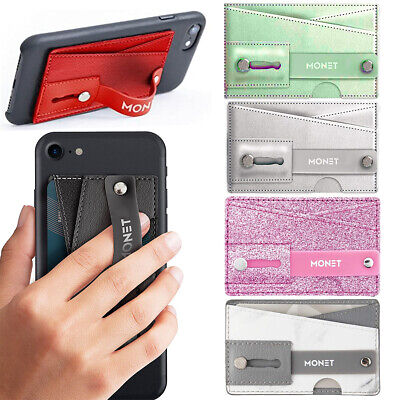 Monet RFID Blocking Phone Grip Wallet Card Holder Kickstand For Men And Women