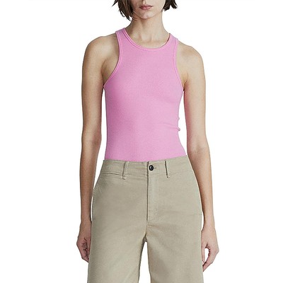Женская розовая майка из органического хлопка Rag & Bone, однотонный пуловер, верхняя рубашка XS BHFO 0900