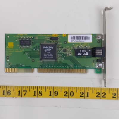 3Com Etherlink III 3C5098-TPO 10Mbps Network Card Parallel Tasking 