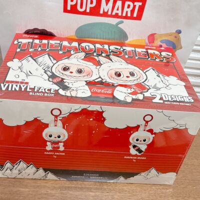 Coca-Cola THE MONSTERS VINYL FACE 2個セット POP Mart THE MONSTERS COCA-COLA SERIES-Vinyl Face Blind Box