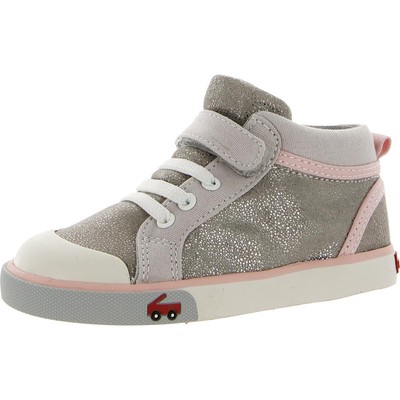 

See Kai Run Girls Серые повседневные туфли на плоской подошве Обувь 9 Средний (B, M) для малышей BHFO 4641, Grey, SNS109F450