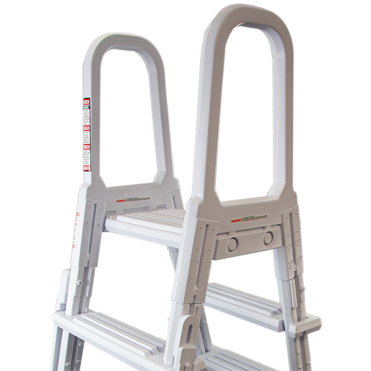 Aqua Select Above Ground  Swimming Pool A-Frame Heavy Duty Ladder - 48" to 54"