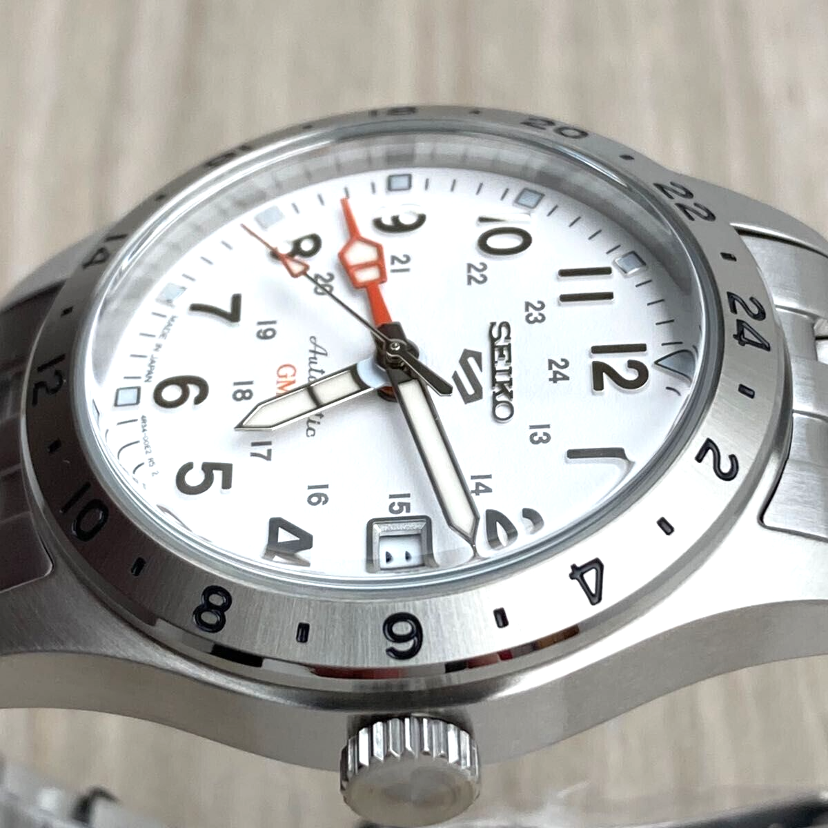 Pre-owned Seiko 5 Sports Field Sports Gmt Sbsc009 Automatic Men's Watch Limited Jp In Hand