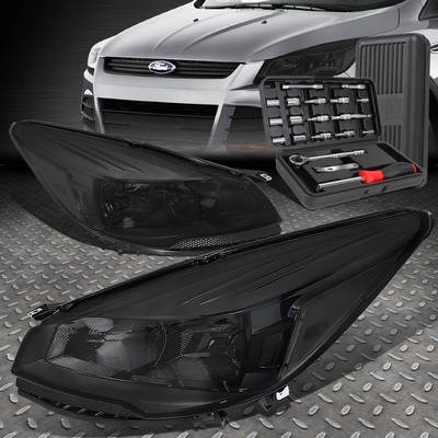 ДЛЯ 13-16 FORD ESCAPE ЗАКОПЧЕННЫЙ КОРПУС ПРОЗРАЧНЫХ УГЛОВЫХ ФАР ГОЛОВНОГО СВЕТА + НАБОР ИНСТРУМЕНТОВ