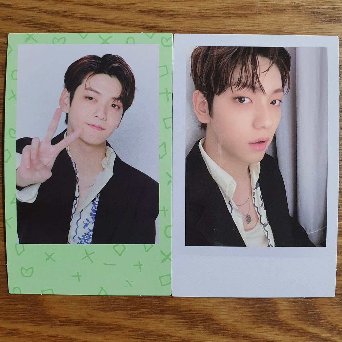 Soobin Official Instant Photo Set 2pcs Photocard TXT 2022