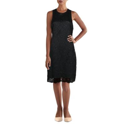 

Sam Edelman Женское кружевное коктейльное платье без рукавов BHFO 8502, Черный