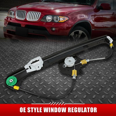 ДЛЯ 00-06 BMW X5 ПЕРЕДНИЙ ЛЕВЫЙ СТЕКЛОПОДЪЕМНИК СО СТОРОНЫ ВОДИТЕЛЯ БЕЗ ДВИГАТЕЛЯ