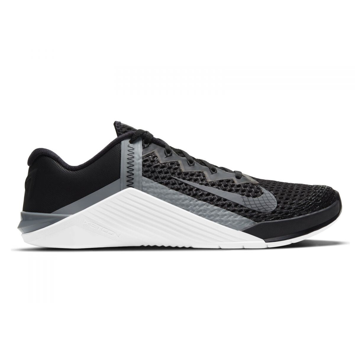 

Мужские кроссовки Nike Metcon 6 Black Iron Grey White CK9388-030 sz 12 для тренировок в тренажерном зале для кроссфита, Черный, Nike Metcon 6