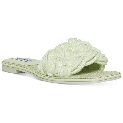 

Женские сандалии на плоской подошве Steve Madden Zeal Green, обувь 9, средний (B,M) BHFO 8046, Lime