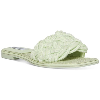 Женские сандалии на плоской подошве Steve Madden Zeal Green, обувь 9, средний (B,M) BHFO 8046