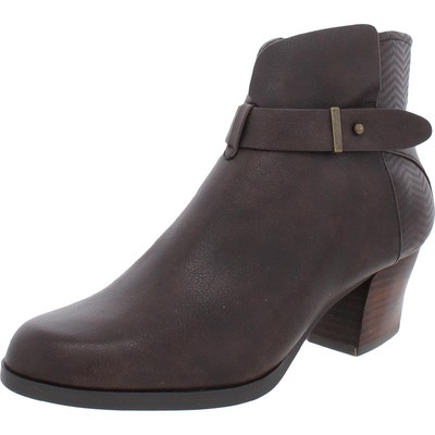 

Женские ботильоны Baretraps Lane из искусственной кожи с молнией по щиколотку BHFO 8272, Dark brown, Lane