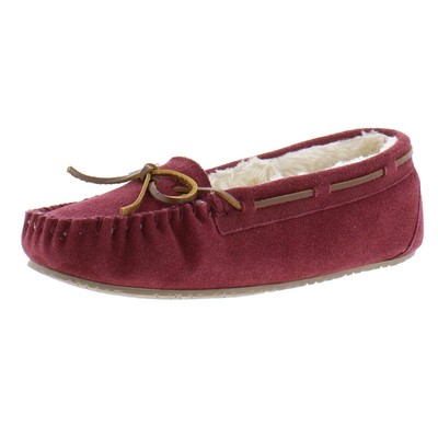 

Женские красные мокасины Minnetonka Lodge Trapper, ширина 5 широк (C, D, W) BHFO 8955, Burgundy/natural, Lodge Trapper