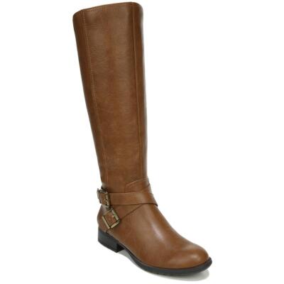 Женские сапоги до колена LifeStride Xion Tan шириной 8,5 см (C, D, W) BHFO 4148