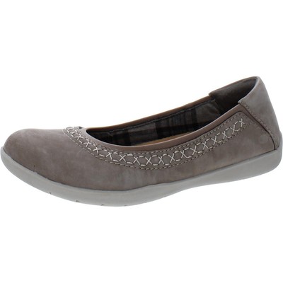 

Женские замшевые туфли на плоской подошве Earth Origins Fable Taupe 7 Medium (B,M) BHFO 3920, Thistle, Fable