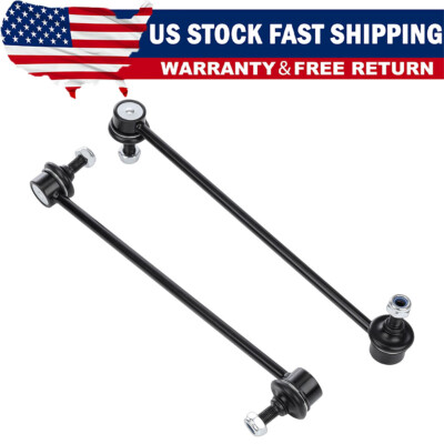 Set of 2 Front Stabilizer Sway Bar End Links for Ford Focus 2012-2016 2017 2018