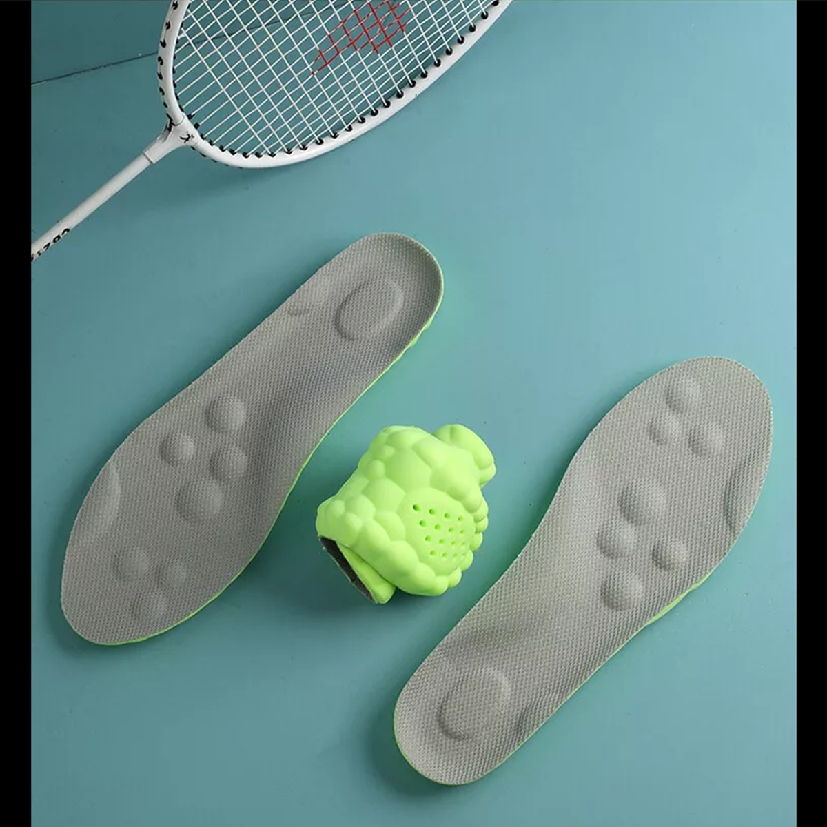 Insoles Orthopedic Supersoft For Sports Shoes 4D Inserts Feet Shock Absorption