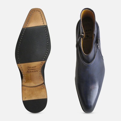 ARTHUR KNIGHT SHOES MARINEBLAU HERREN JODHPUR REISSVERSCHLUSS STIEFEL