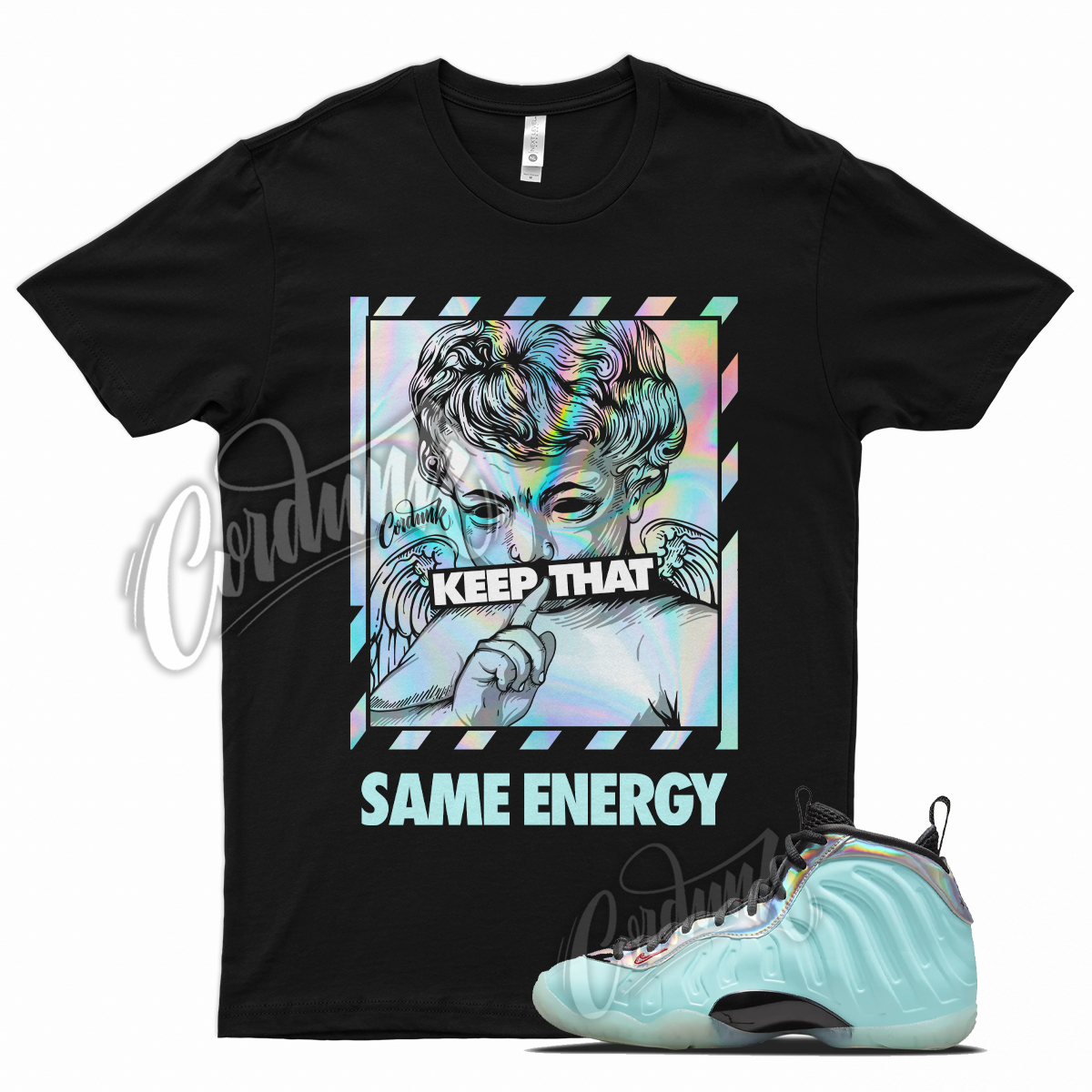 ♥Spreme Pope.L Training Crawl Tee Black♥ BLK SMILE T Shirt for Mixtape Little Posite Copa Foamposite