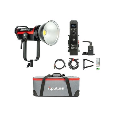 Комплект светодиодных фонарей Aputure LS C300D II с пластиной для V-образного крепления #LSC300DIIVKITAMZ2