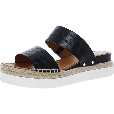 

Franco Sarto Женские черные эспадрильи Cappy 9 Medium (B,M) BHFO 8829, Black leather