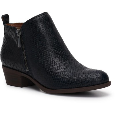 Женские ботильоны Lucky Brand Basel на щиколотке темно-синего цвета, размер 6W