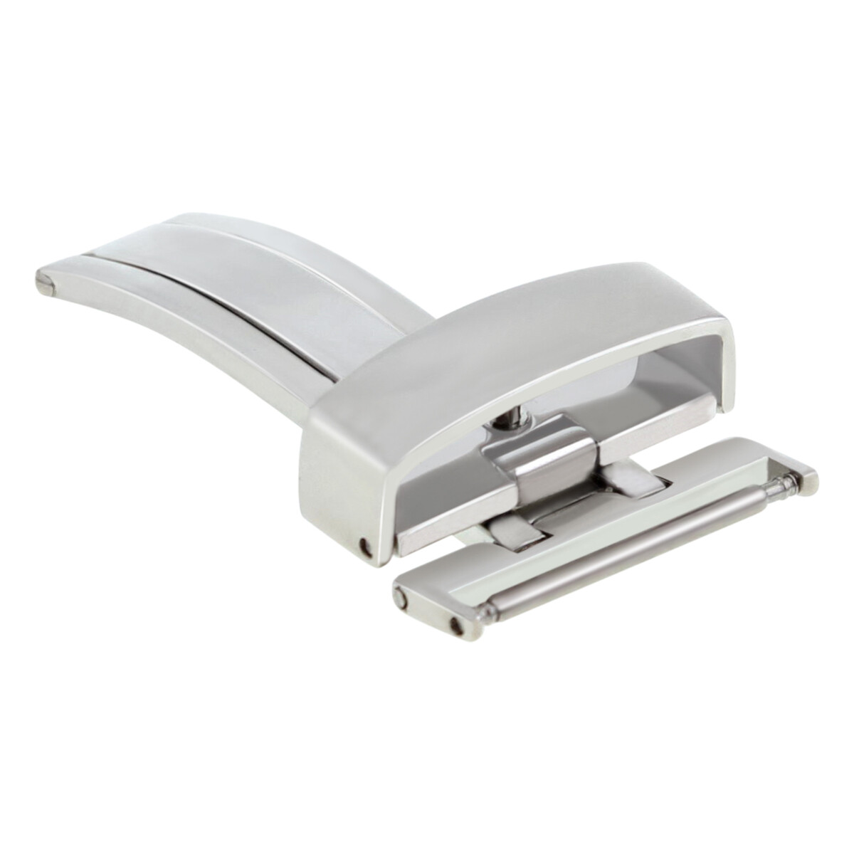 14-16-18-20-22-24MM SINGLE FOLD FOR DEPLOYMENT CLASP WATCH BUCKLE STAINLESS STEE