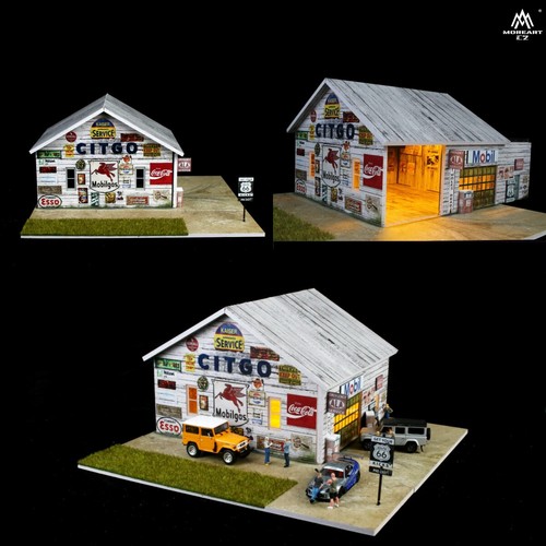☆Diorama Display Factory☆ I found this old factory model on thingverse and started to