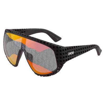 Pre-owned Dior Red Shield Men's Sunglasses 3d M1u 11j8 Dm40126u 02u 00 3d M1u 11j8