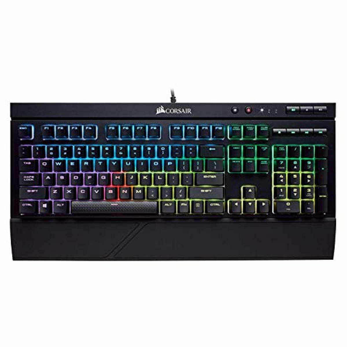 CORSAIR K68 RGB Mechanical Gaming Keyboard, Backlit RGB LED,
