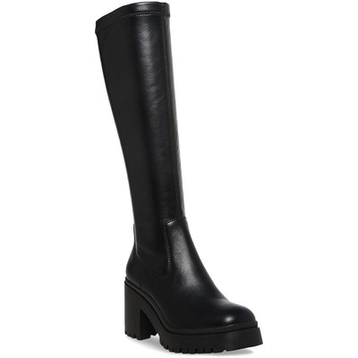 Женские сапоги до колена Ria черного цвета Aqua College Womens 8 Medium (B,M) BHFO 2042