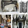 Evoio Halloween Decorations Creepy Cloth, 3 PC 120 X 30inch Black Scary Gauze Spooky Cloth, Freaky Loose Creepy Clothes, Halloween Decorations for Haunted Houses Outdoor Indoor Yard Cauldron Wall Decor