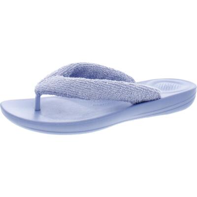 

Fitflop Womens IQUSHION Slip On Open Toe Casual Thong Sandals Shoes BHFO 3409, Wild lavender, IQUSHION