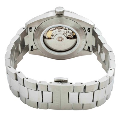 Pre-owned Tissot Gentleman Powermatic 80 Automatic Ice Blue Dial Watch T127.407.11.351.00