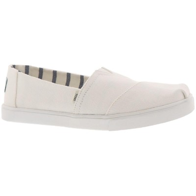 

Женские кроссовки без шнуровки Toms Alpargata Canvas Lifestyle BHFO 7779, White/canvas, Alpargata