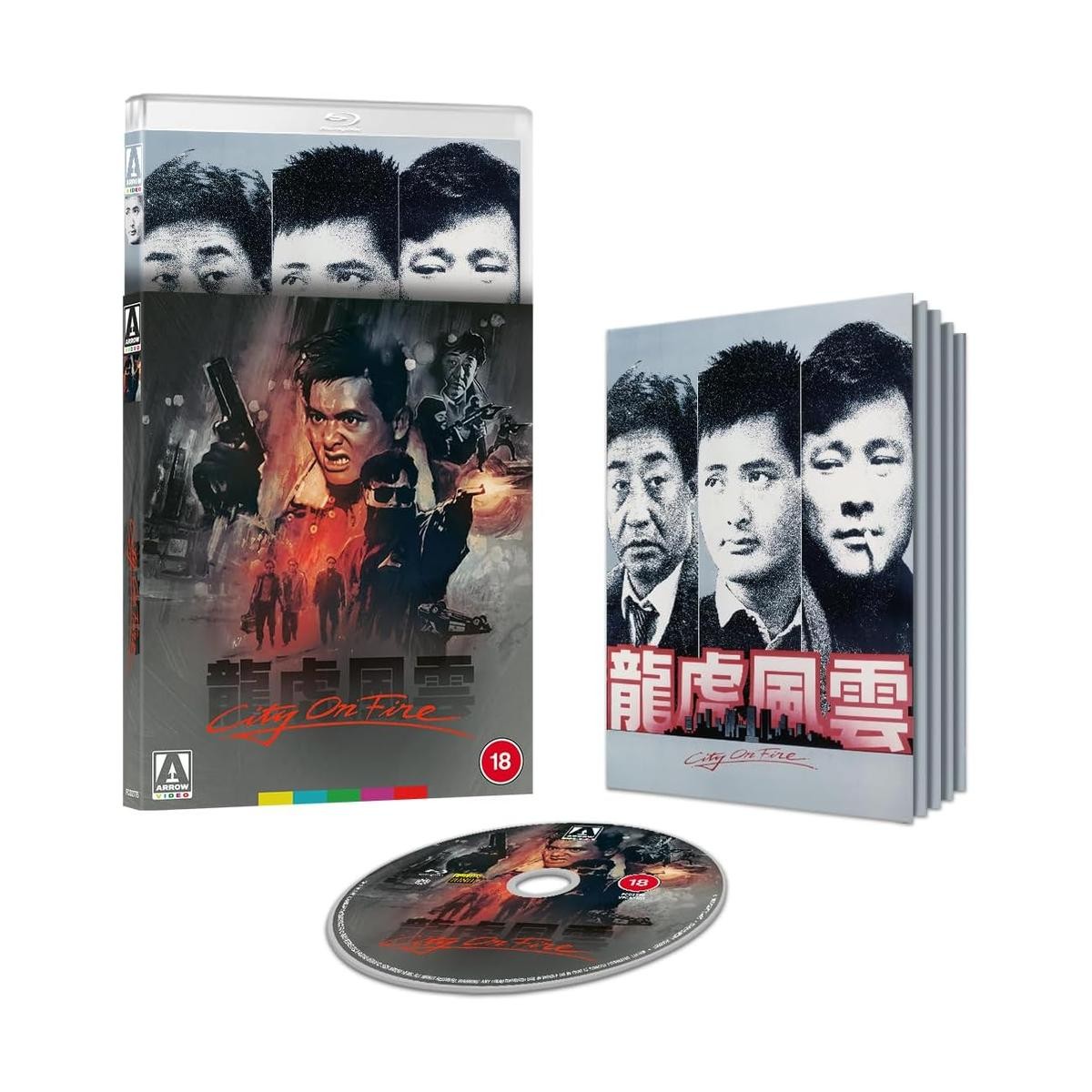 City On Fire (1987) Limited Edition [Blu-ray] Region B Ringo Lam Chow Yun-fat