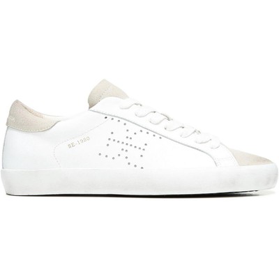 Sam Edelman Womens Aubrie White Fashion Sneakers Shoes 10 Medium (B,M) BHFO 8028
