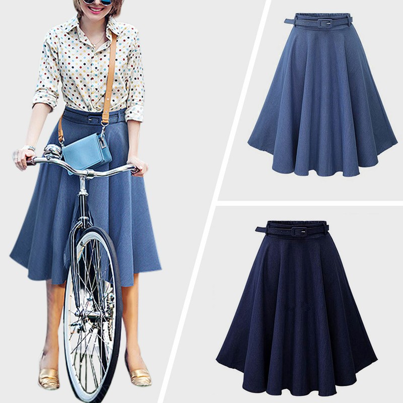 Swing Skirt Dress