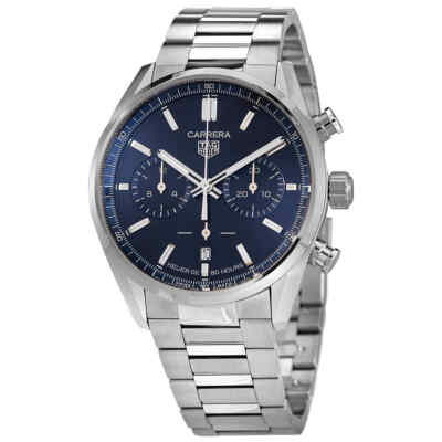 Pre-owned Tag Heuer Carrera Chronograph Automatic Men's Watch Cbn2011.ba0642