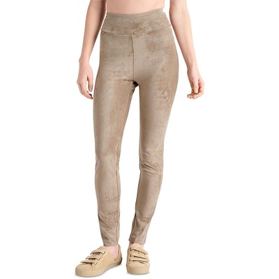 Великолепные женские бежевые леггинсы из искусственной замши Стрейч Комфорт XS BHFO 4155